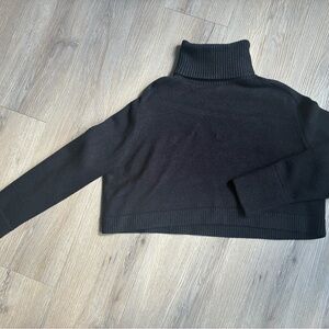 Zara Black Cowl Neck Sweater